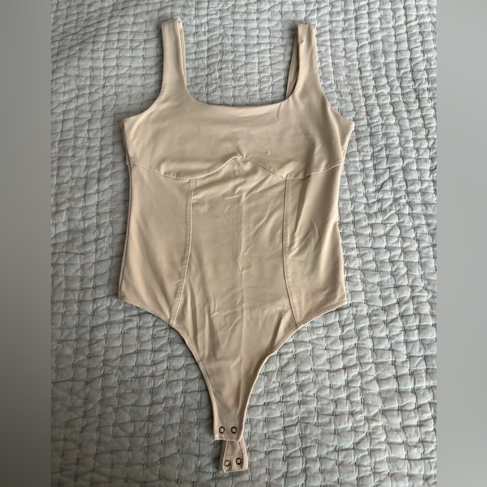 Abercrombie and Fitch Cream Bodysuit